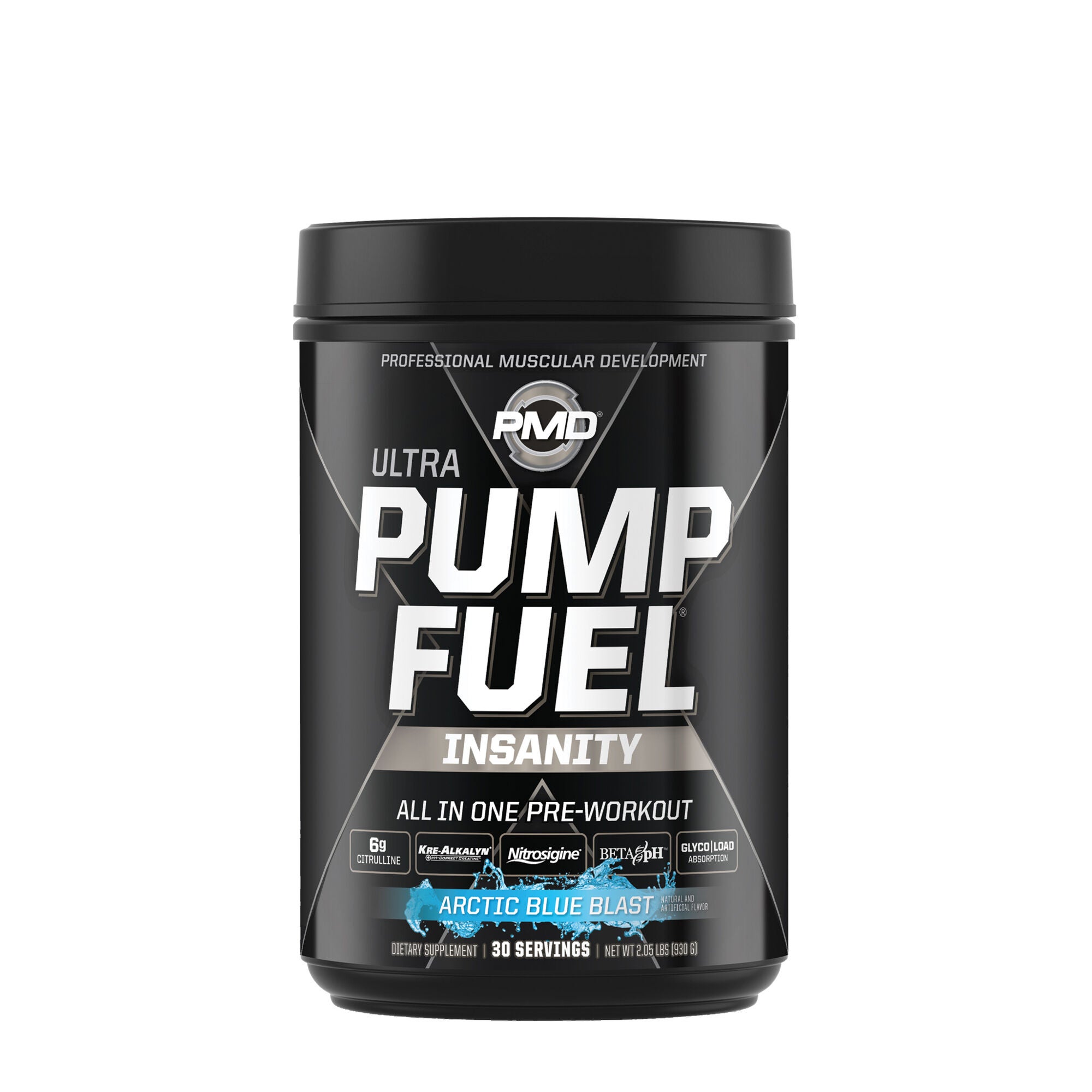 Ultra Pump Fuel&reg; Insanity - Arctic Blue Blast&nbsp;(30 Servings) Arctic Blue Blast | GNC